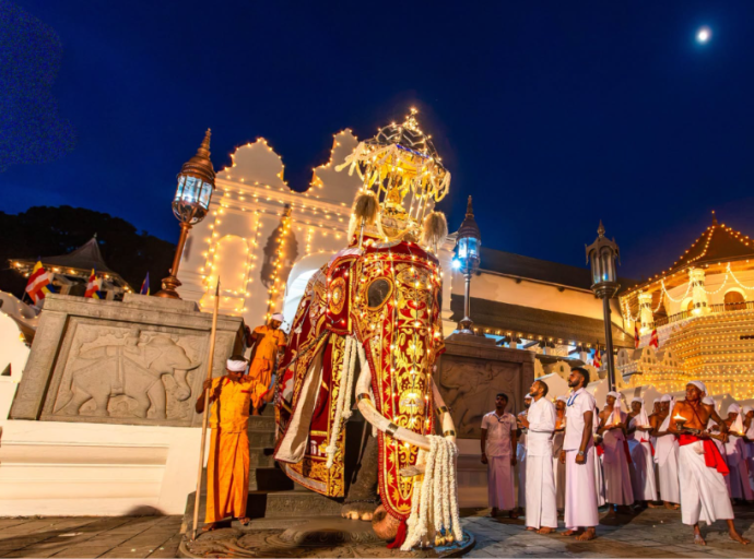 First Randoli Perahera of Kandy Esala Perahera Commences